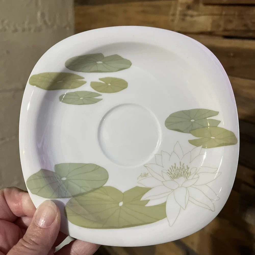 Timo Sarpaneva for Rosenthal. Rare Suomi porcelain 3 ~ Side plates, 1970s- 1980s